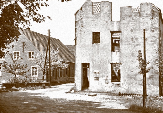 Ruine Hauptsmühle 1958