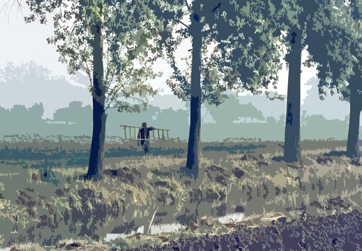 Leute, bei Haus Stapel a